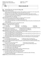 đề kiểm tra 15 phút lớp 9