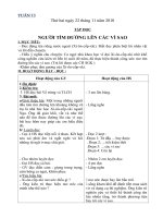 GIÁO ÁN TUẦN 13(ĐÃ SỬA)