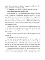 PHÂN TÍCH THỰC TRẠNG MỞ RỘNG THỊ TRƯỜNG TIÊU THỤ SẢN PHẨM Ở CÔNG TY THIẾT BỊ ĐO ĐIỆN