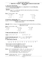 ôn thi toán 6 HK I