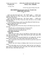 kế hoạch phụ đạo HS yếu cua khối