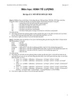 Bài tập số 2: Mô hình hồi qui bội