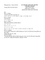 ĐỀ THI HỌC SINH GIỎI TRƯỜNG