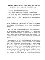 TÌNH HÌNH THỰC TẾ TỔ CHỨC KẾ TOÁN BÁN HÀNG VÀ XÁC ĐỊNH KẾT QUẢ BÁN HÀNG CỦA CÔNG TY RƯỢU ĐỒNG XUÂN