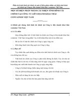 MỘT SỐ BIỆN PHÁP NHẰM CẢI THIỆN TÌNH HÌNH TÀI CHÍNH TẠI CÔNG TY LIÊN DOANH KHAI THÁC CONTAINER VIỆT NAM