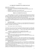 Chương 4: Hành vi của nhà sản xuất