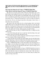 THỰC TRẠNG VỀ  KẾ TOÁN TIÊU THỤ HÀNG HOÁ VÀ XÁC ĐỊNH KẾT QUẢ TIÊU THỤ TẠI CÔNG TY TRÁCH NHIỆM HỮU HẠN THƯƠNG MẠI HẠNH ĐỨC