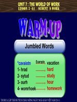 Anh 7-Unit 7-lesson 3-A 4