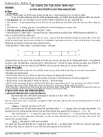 Đề cương ôn tập học kỳ I