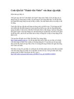 Code tiện ích thành viên violet