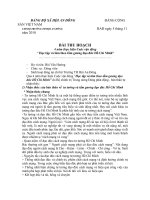 Tư tưởng HCM 4 năm thực hiện