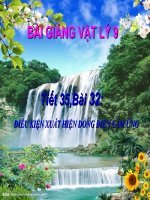 ĐIỀU KIỆN XUẤT HIỆN DĐ CẢM ỨNG (sn)