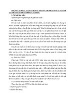 NHỮNG VẤN ĐỀ LÝ LUẬN CƠ BẢN VỀ KẾ TOÁN CHI PHÍ SẢN XUẤT VÀ TÍNH GIÁ THÀNH SẢN PHẨM TRONG CÁC DNSX