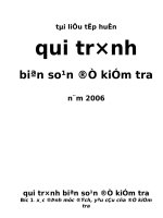 Quy trình biên soạn bài kiểm tra