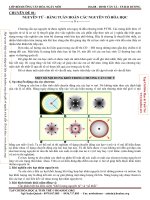 BẢNG TUẦN HOÀN CÁC NGUYÊN TỐ HÓA HỌC