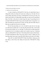 GIẢI PHÁP MỞ RỘNG HOẠT ĐỘNG CHO VAY TIÊU DÙNG TẠI CHI NHÁNH NHN và PTNT ĐỊNH CÔNG