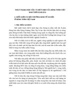 THỰC TRẠNG HỌC VẤN  VÀ MỨC SINH CỦA NÔNG THÔN VIỆT NAM THỜI GIAN QUA