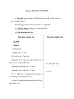 Tóan 2 - Bài 30, 31