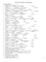 205 câu trắc nghiệm TS