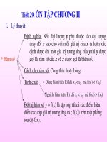 Tiet 29 On tap chuong II