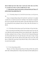 HOÀN THIỆN KẾ TOÁN TIÊU THỤ VÀ KẾT QUẢ TIÊU THỤ TẠI CÔNG TY CỔ PHẦN KỸ THUẬT CÔNG NGHIỆP HƯNG VIỆT