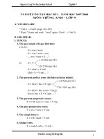 Tai lieu on tap Anh 9