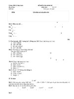 Kiểm tra Hình 9 Chương I Mới nhất