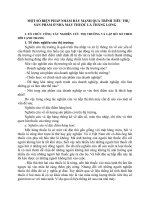 MỘT SỐ BIỆN PHÁP NHẰM ĐẨY MẠNH QUÁ TRÌNH TIÊU THỤ SẢN PHẨM Ở NHÀ MÁY THUỐC LÁ THĂNG LONG