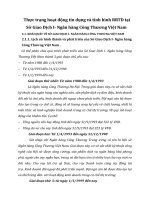 Thực trạng hoạt động tín dụng và tình hình RRTD tại Sở Giao Dịch I