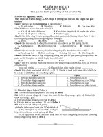 Đề KTHKI lý 7 tham khảo (01)