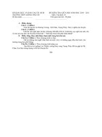 Đề thi Văn giữa HKI