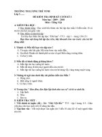 đề thi TV cuối kì 1