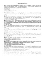 BT vật lý nâng cao lớp 10