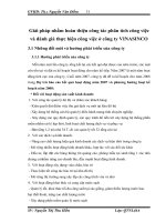 Giải pháp nhằm hoàn thiện công tác phân tích công việc và đánh giá thực hiện công việc ở công ty VINASINCO