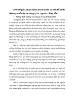 Một số giải pháp nhằm hoàn thiện cơ cấu tổ chức bộ máy quản lý tại Công ty In Tạp chí Cộng Sản