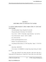 GIỚI THIỆU CÔNG TY XĂNG DẦU TÂY NAM BỘ