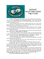 Truyền thống nhà giáo Việt Nam(tóm tắt)