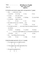 kiem tra 15'''' A lan 3 HK I