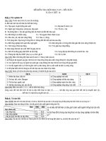 Đề KT 1 tiết địa 9