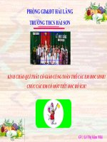 Thao tác với bảng tính