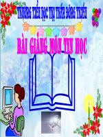 Bài 1: Những gì em đã biết