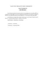 Hạch toán theo quyết định 15 - loại tài sản 8