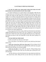 Cơ sở lý luận về chiến lược kinh doanh