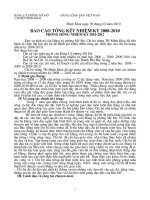 Nam 2010. BC tong ket nhiem ky