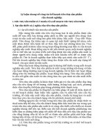 Lý luận chung về công tác kế haọch tiêu thụ sản phẩm