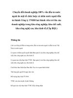 Chuyển đổi doanh nghiệp 100% vốn đầu tư nước ngoài do một tổ chức hoặc cá nhân nước ngoài đầu tư thành Công ty TNHH hai thành viên trở lên của doanh nghiệp trong khu công nghiệp, khu chế xuất, khu công nghệ cao, khu kinh tế.(Cấp BQL)