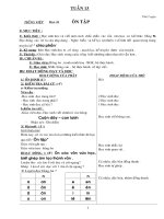 Giáo án 1 Tuần 13-15