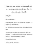 Cung cấp và đăng tải thông tin trên Báo Đấu thầu và trang thông tin điện tử về đấu thầu về xử lý vi phạm pháp luật về đấu thầu