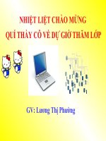 CÁC THAO TÁC VỚI THƯ MỤC
