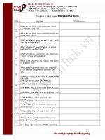 Ứng xử ( Interpersonal Skills )